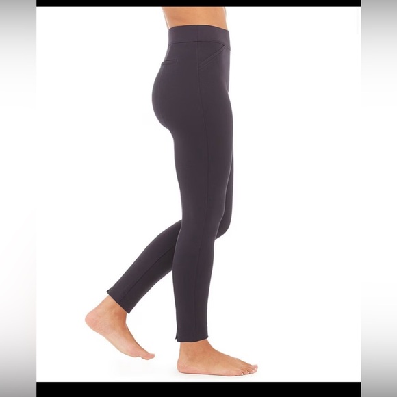 Spanx The Perfect Black Pant, Ankle Backseam Skinny Medium Petite Spanx Classic - Picture 2 of 15